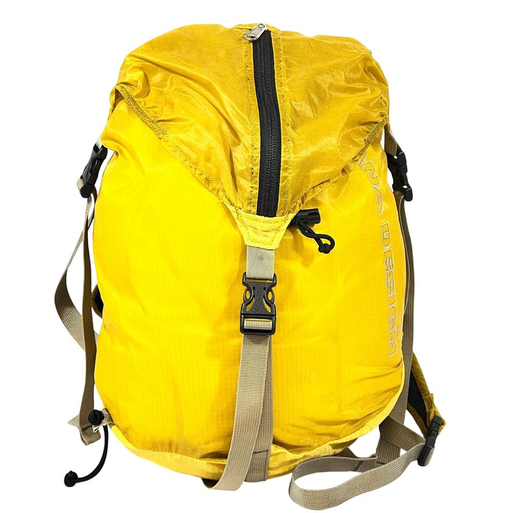 Dana Design Kompressor Packable Daypack Backpack Yellow Lightweight